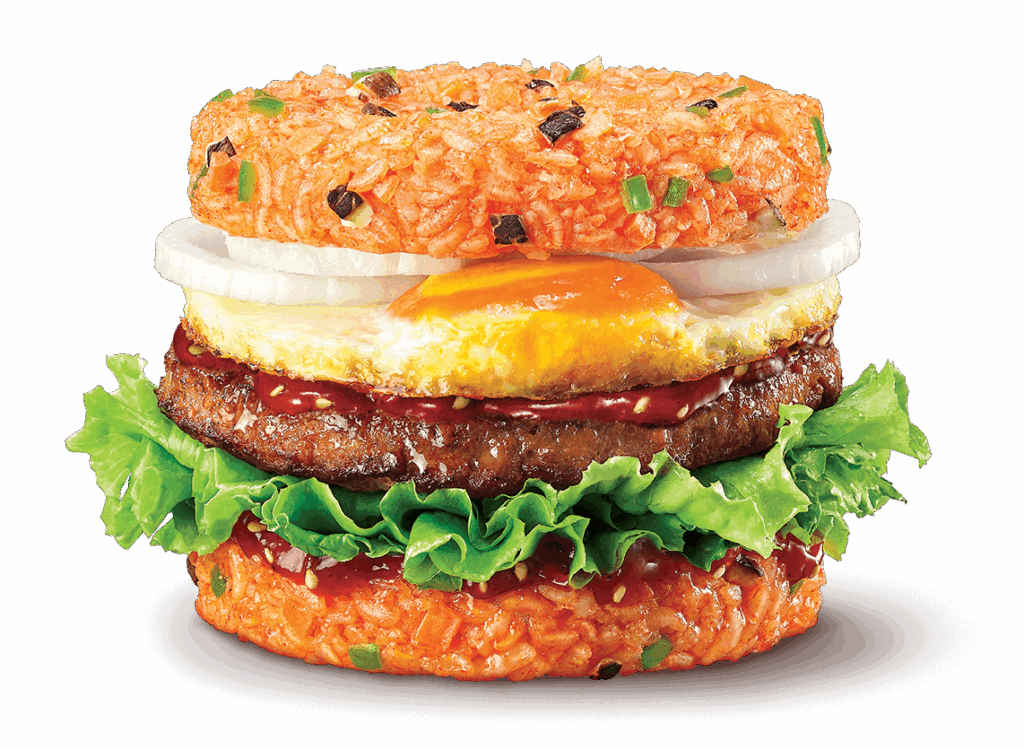 Launch of Bibim Rice Burger 1999