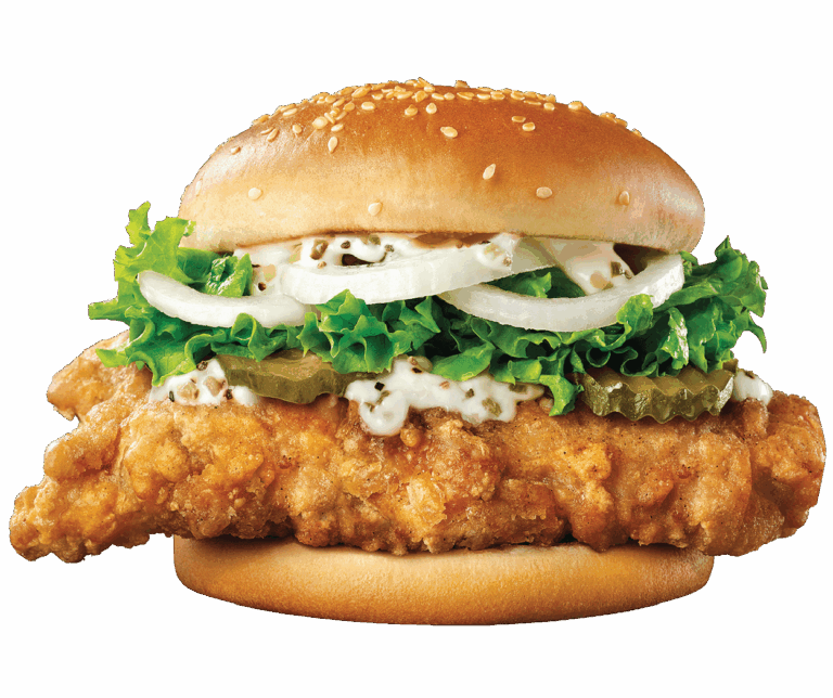 T-REX Chicken Burger - MY Lotteria