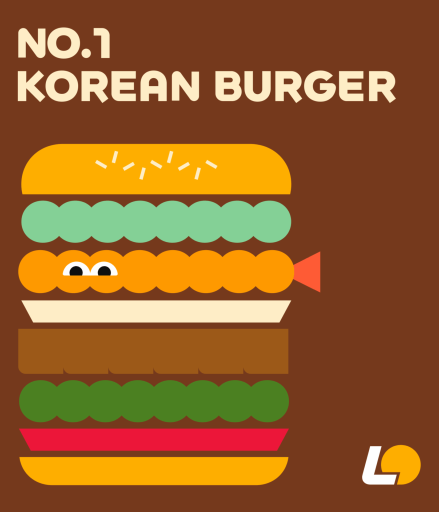 No.1 Korean Burger - MY Lotteria